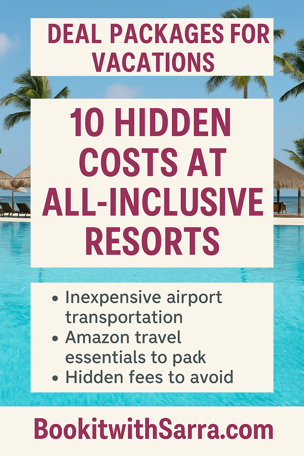 Deal Packages for Vacations