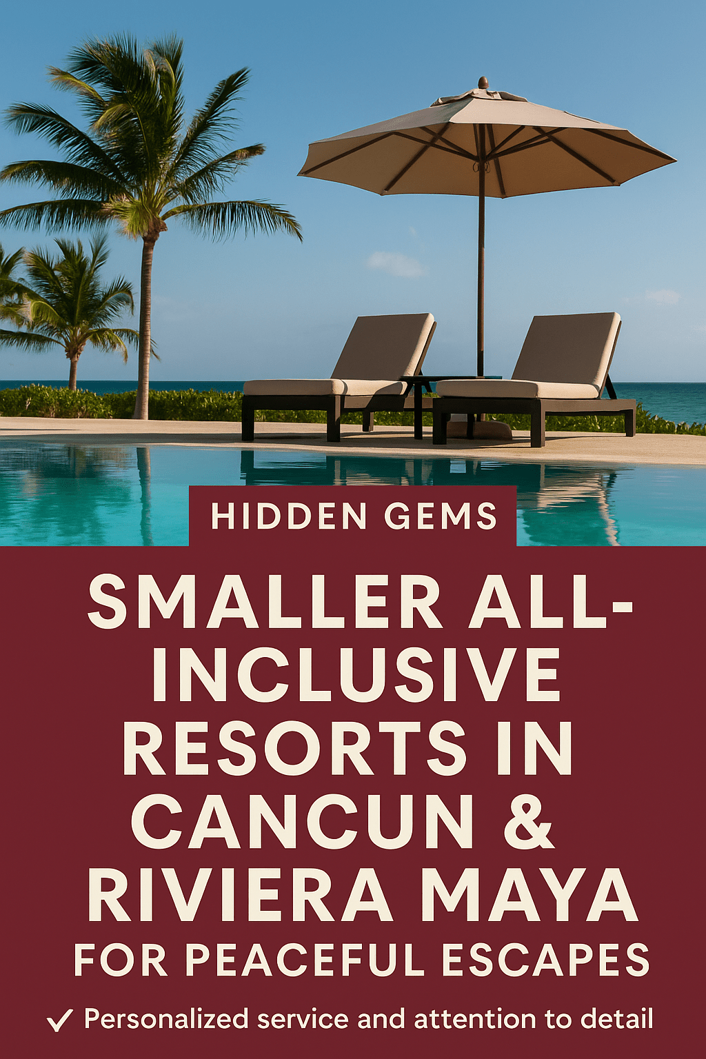 Smaller Resorts in Cancun